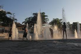 Fontes da Praça da Prainha em Mucurici