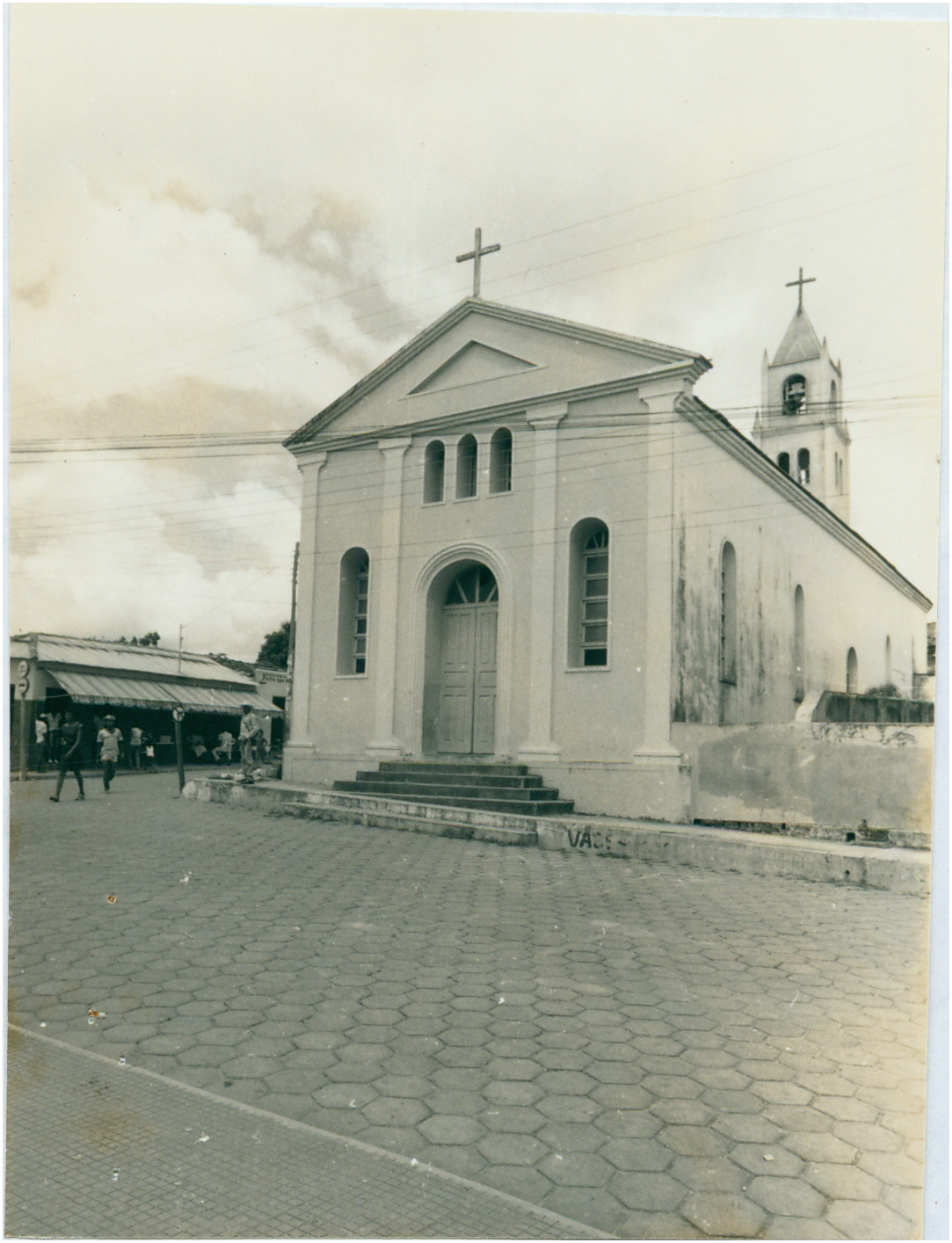 Igreja de Mucurici em registro histórico